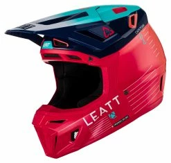 Leatt Moto 8.5 Composite V23 Helmet Kit -Bell Sales Store leatt moto85 composite v23 helmet kit red 1