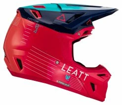 Leatt Moto 8.5 Composite V23 Helmet Kit -Bell Sales Store leatt moto85 composite v23 helmet kit red 3