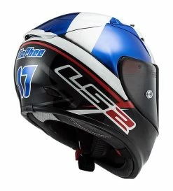 LS2 Helmets LS2 Arrow EVO McPhee Helmet -Bell Sales Store ls2 arrow evo mc phee helmet blue white black 4