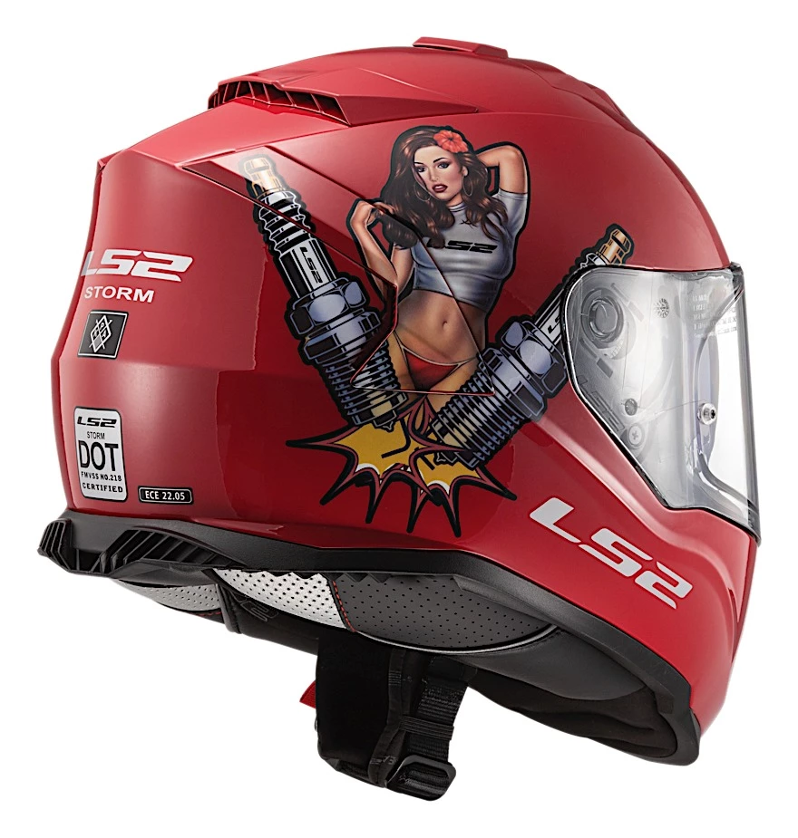 LS2 Helmets LS2 Assault Spark Helmet 2 LS2 Helmets LS2 Assault Spark Helmet - Image 2
