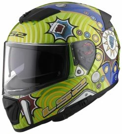 LS2 Helmets LS2 Breaker Pinball Glow In The Dark Helmet