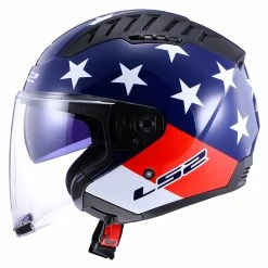 LS2 Helmets LS2 Copter American Helmet -Bell Sales Store ls2 copter american helmet white 3