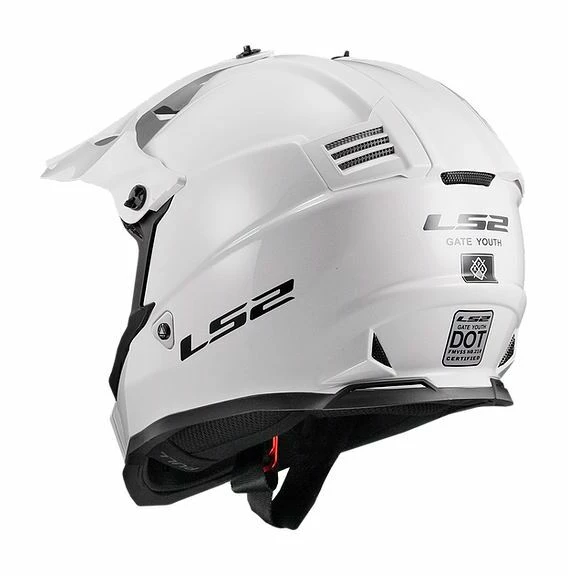 LS2 Helmets LS2 Gate Helmet - Solid 3 LS2 Helmets LS2 Gate Helmet - Solid - Image 3