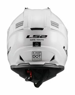 LS2 Helmets LS2 Gate Helmet - Solid 9 LS2 Helmets LS2 Gate Helmet - Solid -Bell Sales Store ls2 gate helmet solid gloss white 3