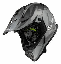 LS2 Helmets LS2 Gate Twoface Helmet 13 LS2 Helmets LS2 Gate Twoface Helmet -Bell Sales Store ls2 gate twoface helmet matte grey black 6