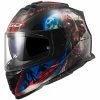 LS2 Helmets LS2 Assault I Heart Brains Glow In The Dark Helmet