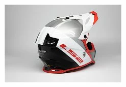 LS2 Helmets LS2 Youth Gate Launch Helmet -Bell Sales Store ls2 helmets launch gate red white black 1