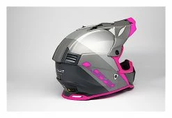 LS2 Helmets LS2 Youth Gate Launch Helmet -Bell Sales Store ls2 helmets launch gate silver grey pink 2