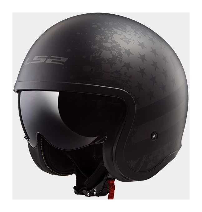 LS2 Helmets LS2 Spitfire Black Flag Helmet 1 LS2 Helmets LS2 Spitfire Black Flag Helmet