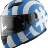 LS2 Helmets LS2 Stream Hashtag Glow In The Dark Helmet