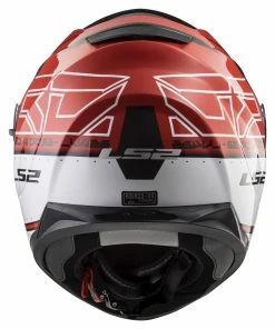 LS2 Helmets LS2 Stream Kub Helmet -Bell Sales Store ls2 stream kub helmet black red 3