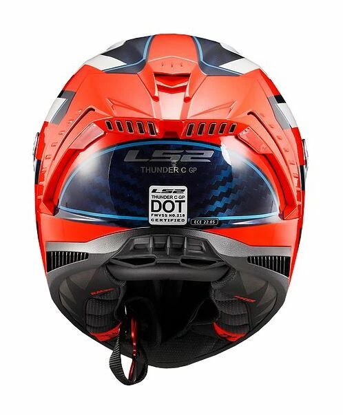 LS2 Helmets LS2 Thunder Carbon Alliance Helmet 4 LS2 Helmets LS2 Thunder Carbon Alliance Helmet - Image 4