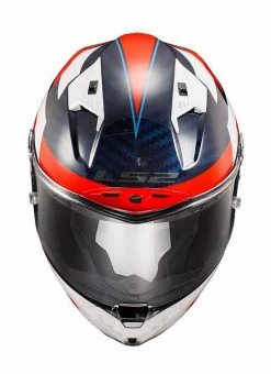 LS2 Helmets LS2 Thunder Carbon Alliance Helmet 11 LS2 Helmets LS2 Thunder Carbon Alliance Helmet -Bell Sales Store ls2 thunder carbon alliance helmet red white blue 5