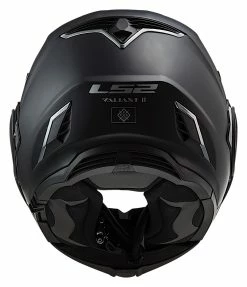 LS2 Helmets LS2 Valiant II Blackout Helmet 11 LS2 Helmets LS2 Valiant II Blackout Helmet -Bell Sales Store ls2 valiant ii blackout helmet matte black 5