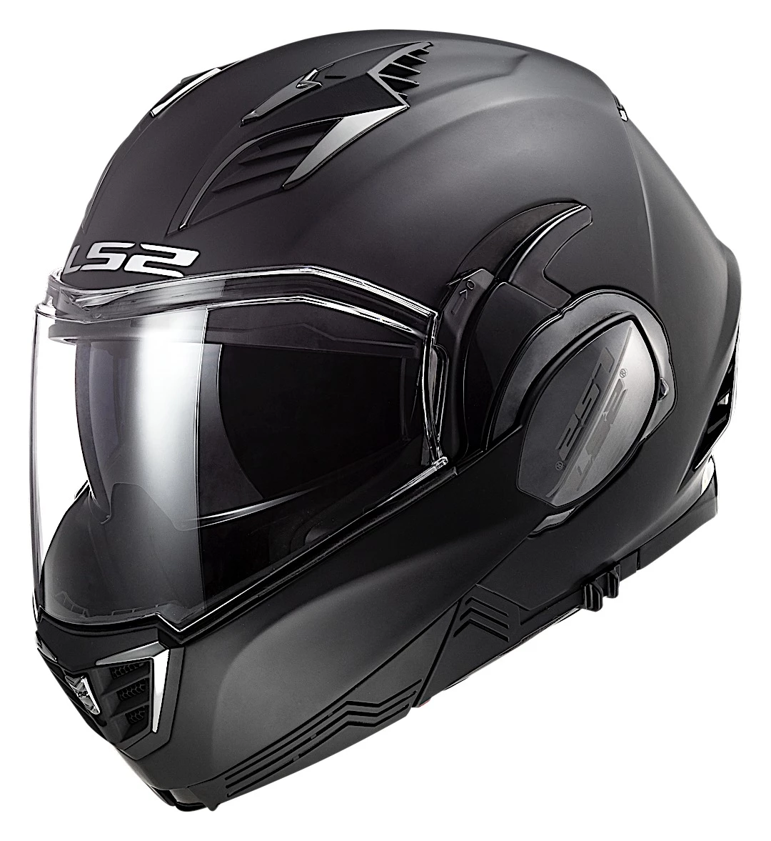 LS2 Helmets LS2 Valiant II Blackout Helmet 1 LS2 Helmets LS2 Valiant II Blackout Helmet