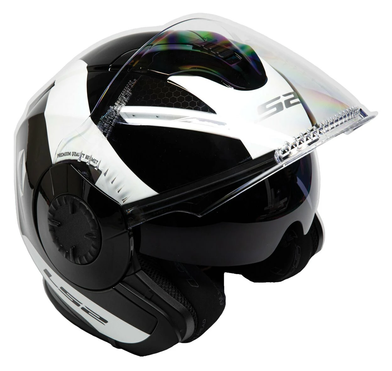 LS2 Helmets LS2 Verso Rave Glow In The Dark Helmet 1 LS2 Helmets LS2 Verso Rave Glow In The Dark Helmet