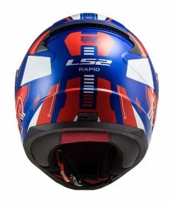 LS2 Helmets LS2 Youth Rapid Stratus Helmet -Bell Sales Store ls2 youth rapid stratus helmet gloss blue red white 2
