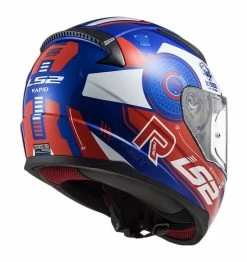 LS2 Helmets LS2 Youth Rapid Stratus Helmet -Bell Sales Store ls2 youth rapid stratus helmet gloss blue red white 3