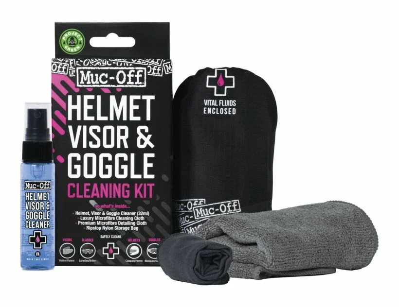 Muc-Off Visor Lens Goggle Clean Kit V2 1 Muc-Off Visor Lens Goggle Clean Kit V2