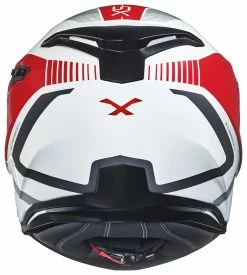 Nexx Helmets Nexx SX100 Popup Helmet -Bell Sales Store nexx helmets sx100 popup white red 3