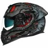 Nexx Helmets Nexx SX100R Abisal Helmet Matte Black/Red / 2XL [Demo - Good]