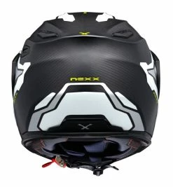 Nexx Helmets Nexx X Vilijord Carbon Light Nomad Helmet Black/White / LG [Open Box] -Bell Sales Store nexx x vilijord carbon light nomad helmet black white lg open box black white 3