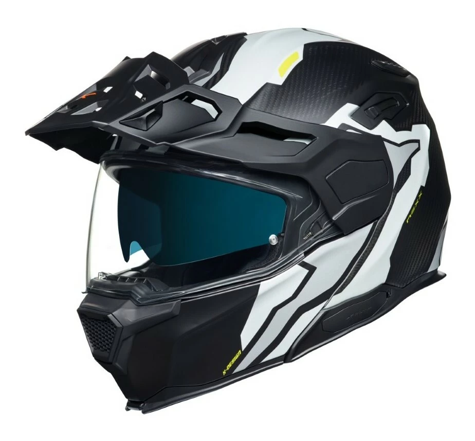 Nexx Helmets Nexx X Vilijord Carbon Light Nomad Helmet Black/White / LG [Open Box]