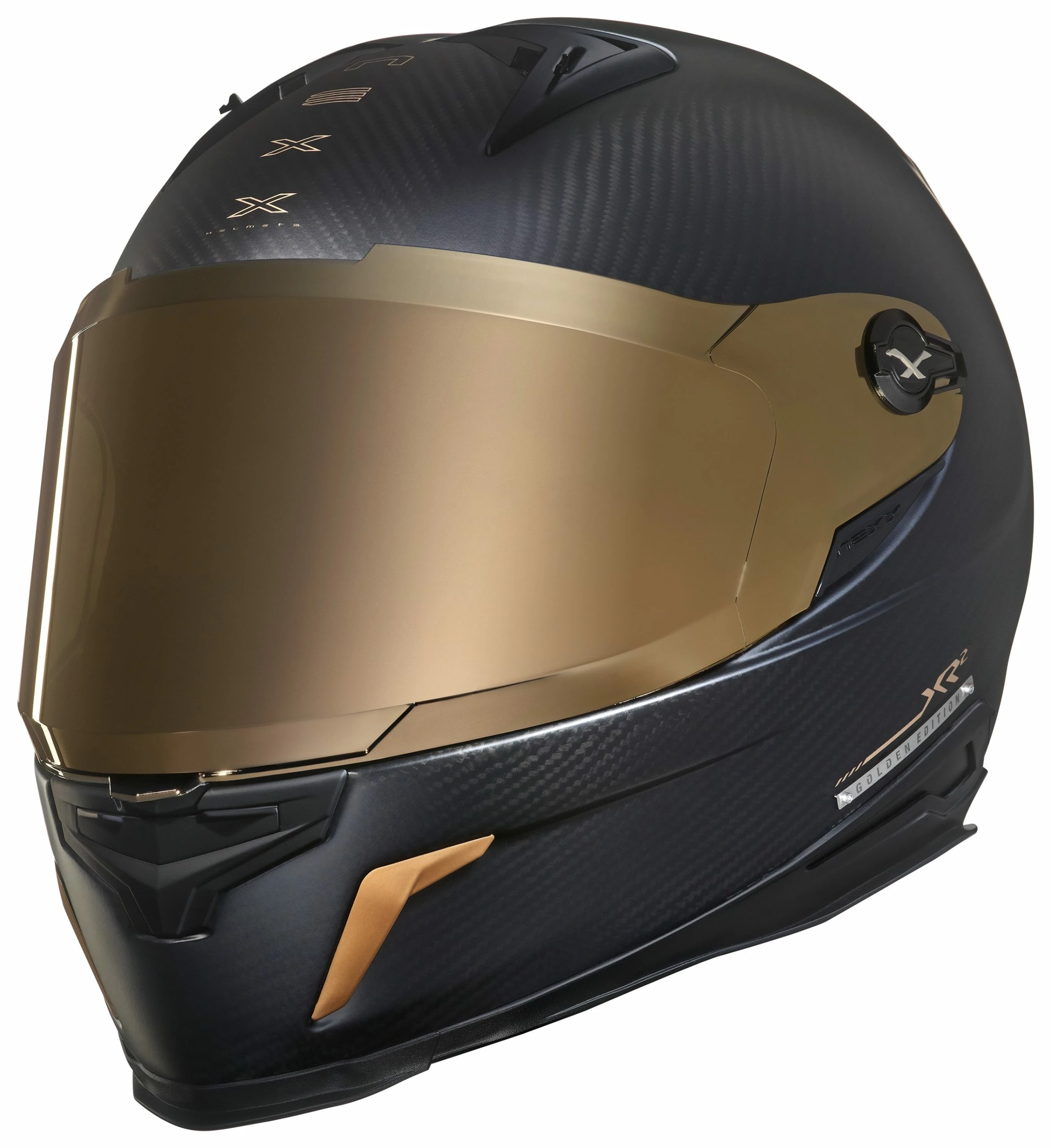 Nexx Helmets Nexx XR2 Carbon Golden Edition Helmet 1 Nexx Helmets Nexx XR2 Carbon Golden Edition Helmet