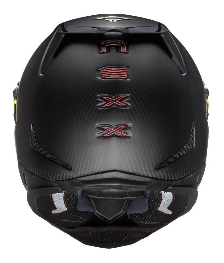 Nexx Helmets Nexx XR2 Carbon Redline Helmet 3 Nexx Helmets Nexx XR2 Carbon Redline Helmet - Image 3
