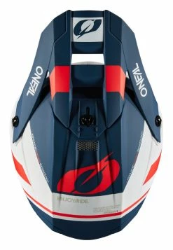 O'Neal 10 Series Hyperlite Flow Helmet -Bell Sales Store o neal10 series hyperlite flow helmet blue white red 3