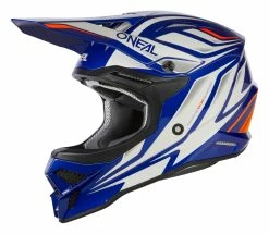 O'Neal 3 Series Vertical Helmet 12 O'Neal 3 Series Vertical Helmet -Bell Sales Store o neal3 series vertical helmet blue white