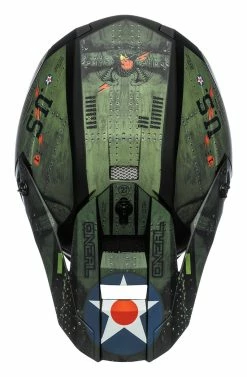 O'Neal 5 Series Warhawk Helmet -Bell Sales Store o neal5 series warhawk helmet black green 2