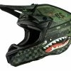 O'Neal 5 Series Warhawk Helmet Black/Green / LG [Open Box]