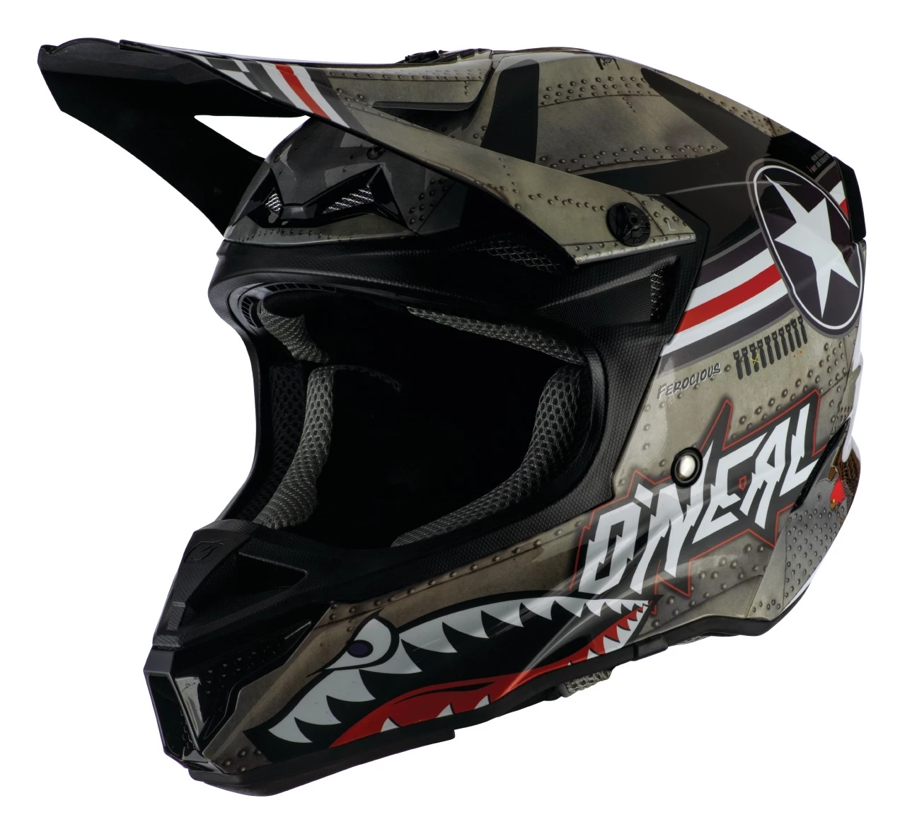 O'Neal 5 Series Wingman Helmet Silver/White / SM [Open Box]