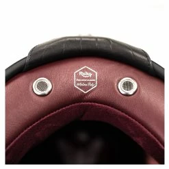 Ruby Helmets Ruby Castel Shibuya Helmet (SM) 13 Ruby Helmets Ruby Castel Shibuya Helmet (SM) -Bell Sales Store ruby castel shibuya helmet white red 5