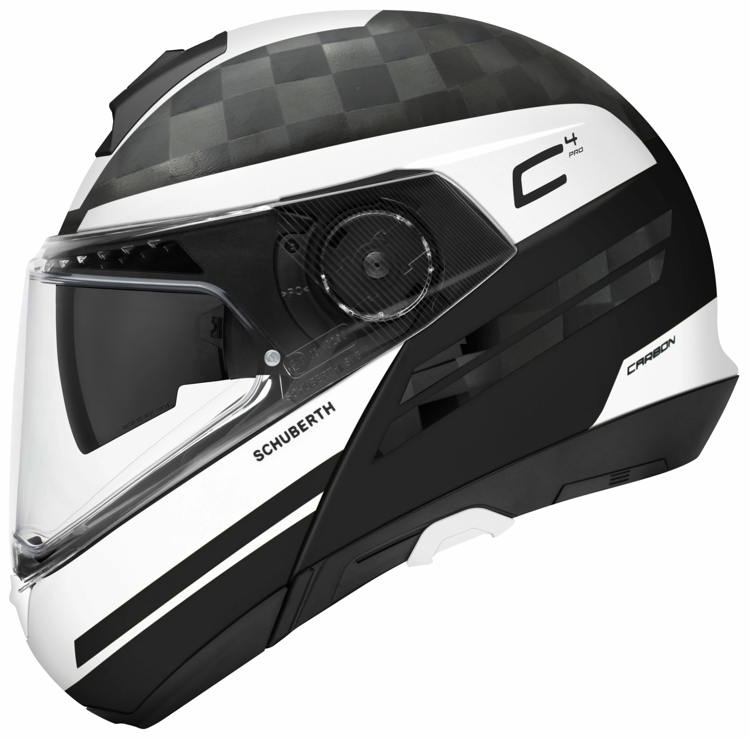 Schuberth Helmets Schuberth C4 Pro Carbon Tempest Helmet 2 Schuberth Helmets Schuberth C4 Pro Carbon Tempest Helmet - Image 2