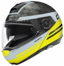 Schuberth Helmets Schuberth C4 Pro Carbon Tempest Helmet 7 Schuberth Helmets Schuberth C4 Pro Carbon Tempest Helmet -Bell Sales Store schuberth c4 pro carbon tempest helmet yellow 1