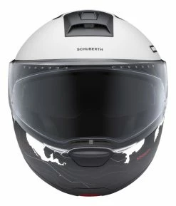 Schuberth Helmets Schuberth C4 Pro Magnitudo Helmet -Bell Sales Store schuberth c4 pro magnitudo helmet white 1