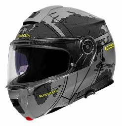 Schuberth Helmets Schuberth C5 Globe Helmet 15 Schuberth Helmets Schuberth C5 Globe Helmet -Bell Sales Store schuberth c5 globe helmet grey