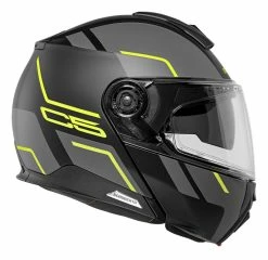 Schuberth Helmets Schuberth C5 Master Helmet 47 Schuberth Helmets Schuberth C5 Master Helmet -Bell Sales Store schuberth c5 master helmet grey yellow 1