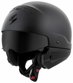 Scorpion EXO Covert Helmet 15 Scorpion EXO Covert Helmet -Bell Sales Store scorpion covert helmet matte black 7