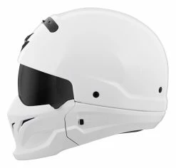 Scorpion EXO Covert White Helmet -Bell Sales Store scorpion covert helmet white 1