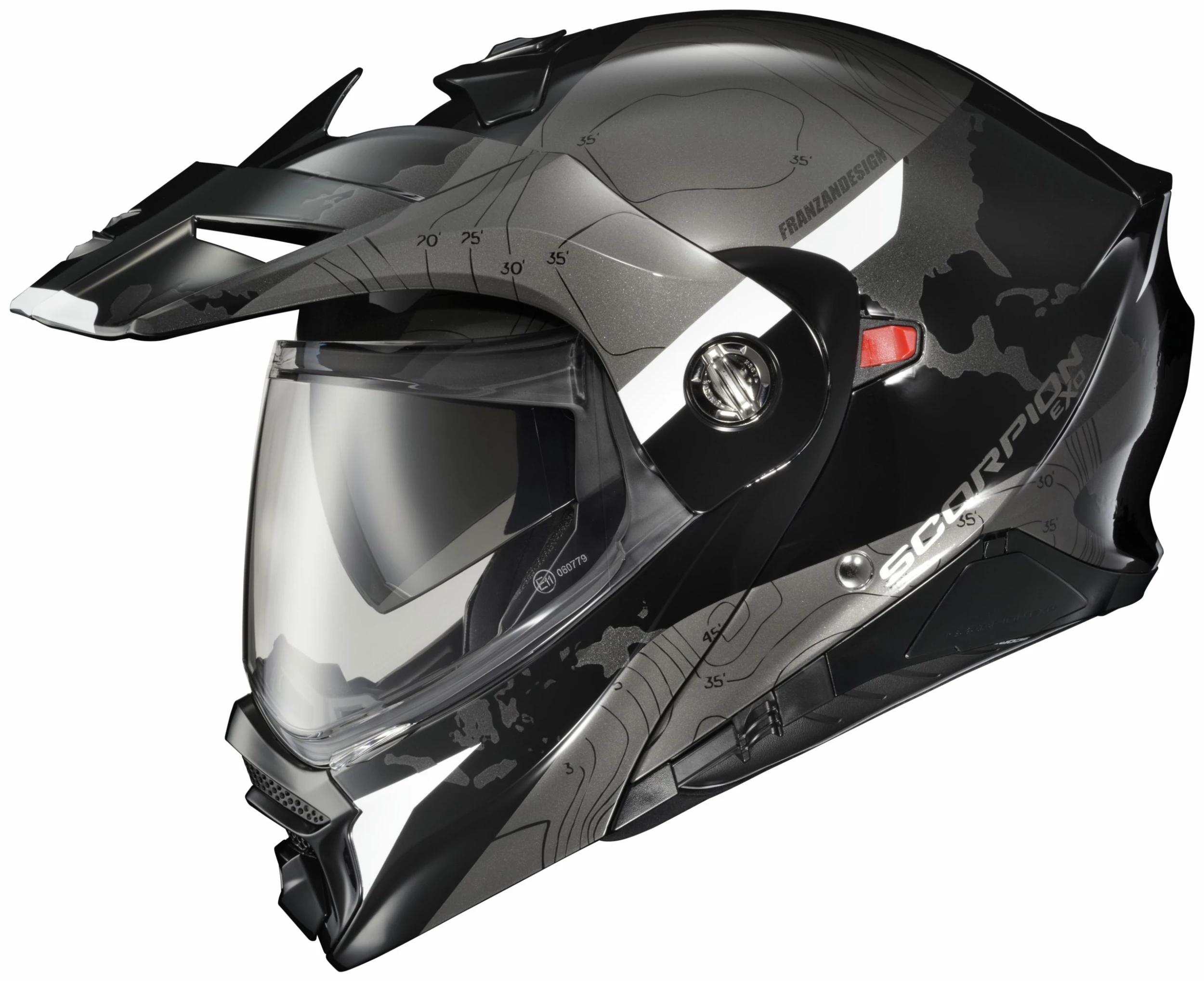 Scorpion EXO-AT960 Topographic Helmet 1 Scorpion EXO-AT960 Topographic Helmet