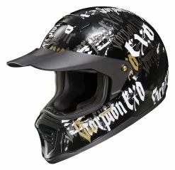 Scorpion EXO-HX1 Blackletter Helmet -Bell Sales Store scorpion exohx1 blackletter helmet 3
