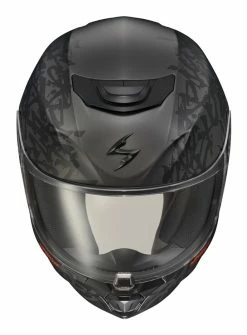 Scorpion EXO-R420 Grunge Helmet -Bell Sales Store scorpion exor420 grunge helmet phantom 1