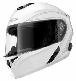 Sena Outrush Bluetooth Helmet -Bell Sales Store sena outrush modular helmet white