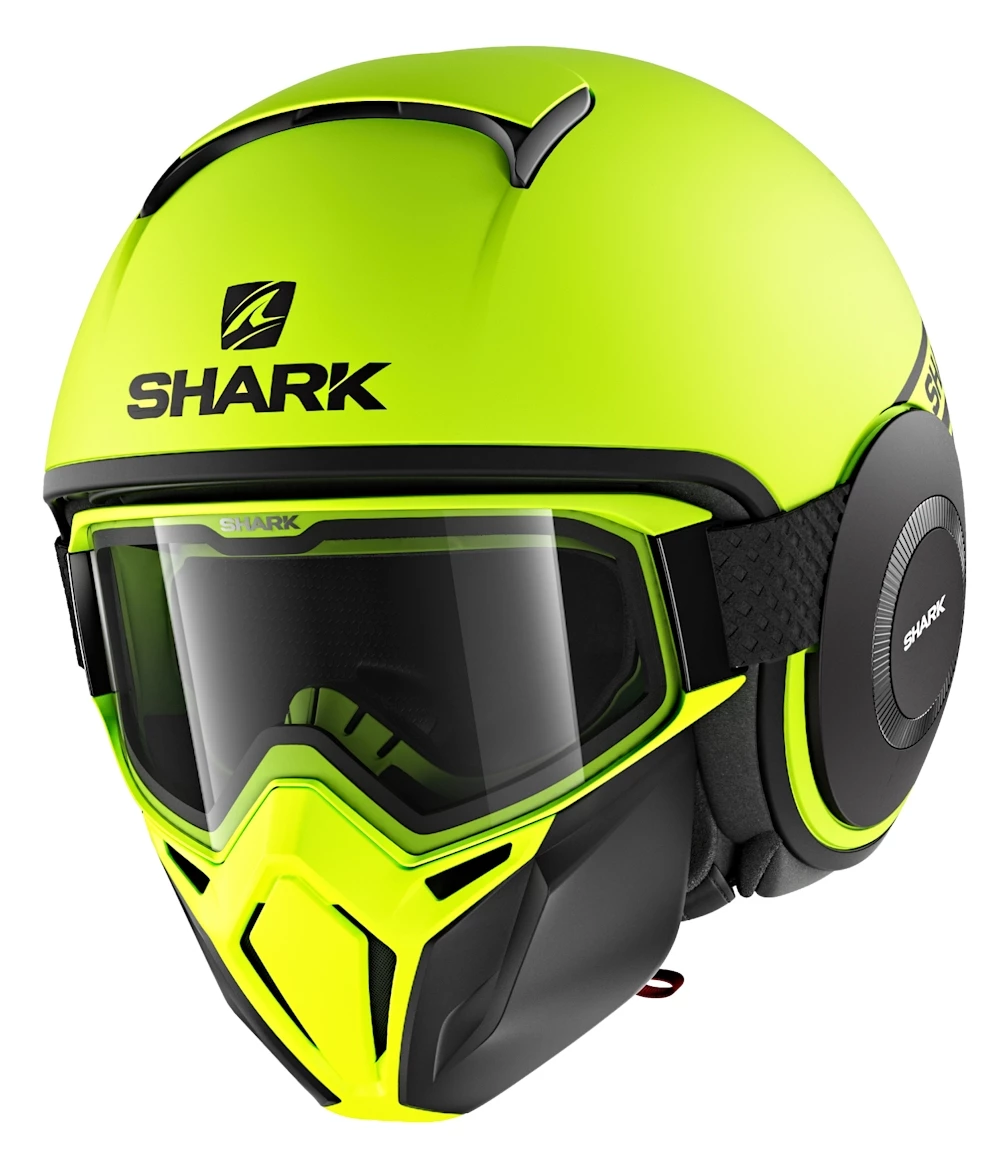 Shark Helmets Shark Street Drak Neon Helmet 1 Shark Helmets Shark Street Drak Neon Helmet