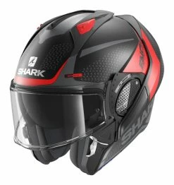 Shark Helmets Shark EVO GT ENCKE Helmet 25 Shark Helmets Shark EVO GT ENCKE Helmet -Bell Sales Store shark evogtencke helmet matte black red grey 1