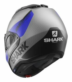 Shark Helmets Shark EVO GT ENCKE Helmet 18 Shark Helmets Shark EVO GT ENCKE Helmet -Bell Sales Store shark evogtencke helmet matte grey blue black 2