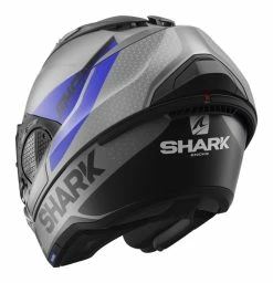 Shark Helmets Shark EVO GT ENCKE Helmet 19 Shark Helmets Shark EVO GT ENCKE Helmet -Bell Sales Store shark evogtencke helmet matte grey blue black 3